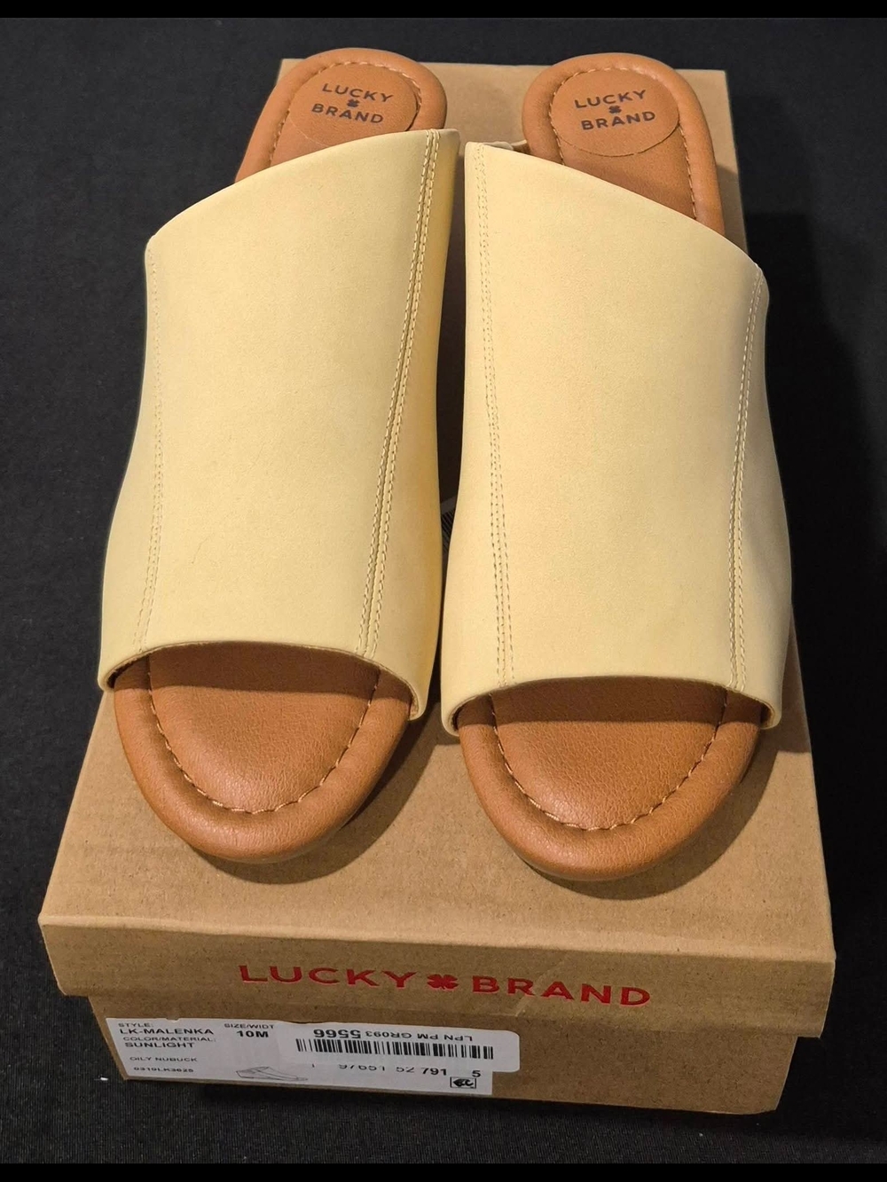 Lucky Brand Slide Wedges - Malenka